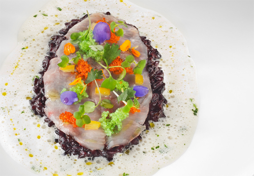 Lumpp carpaccio citronad