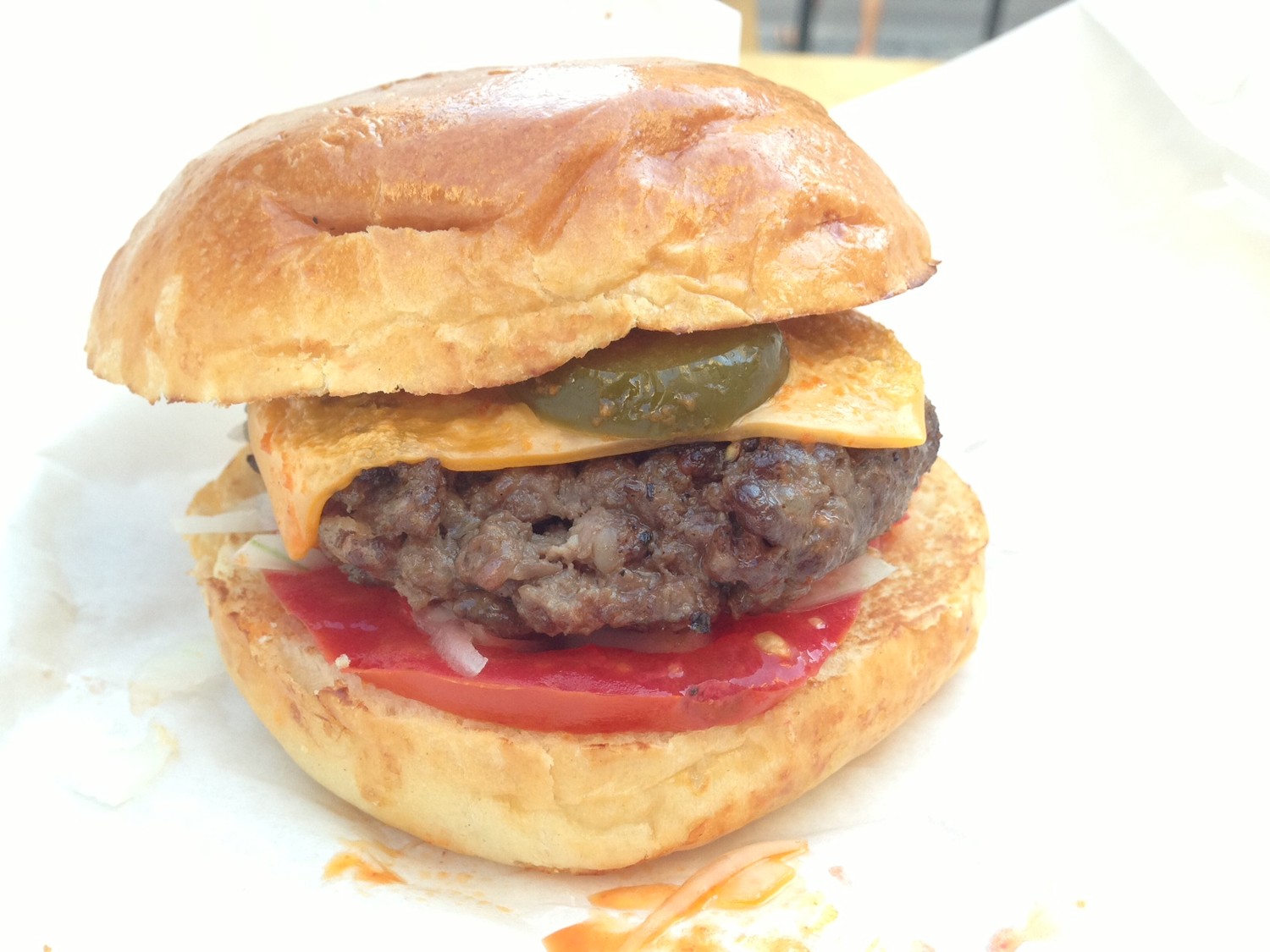 Hamburger zing busz
