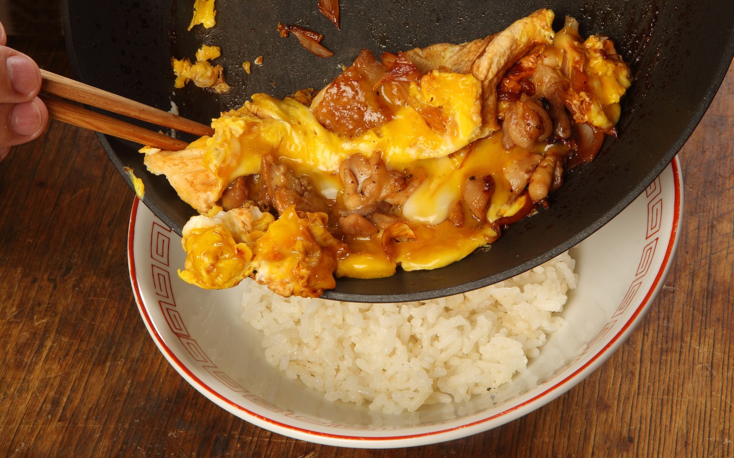 Oyakodon t%c3%a1lal%c3%a1s img 7591