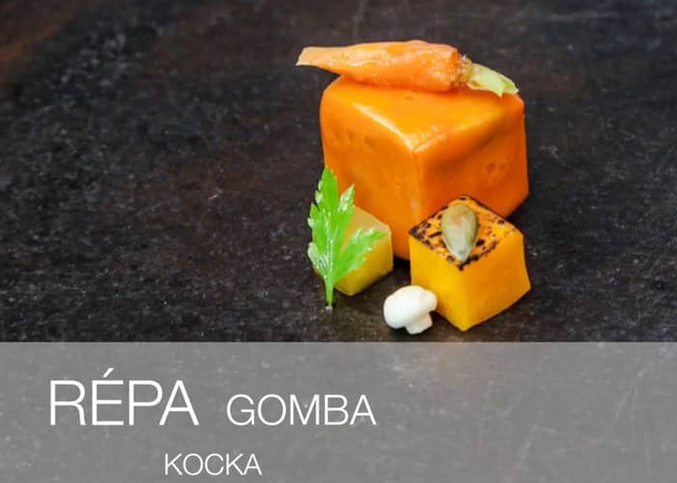 Repa gomba kocka