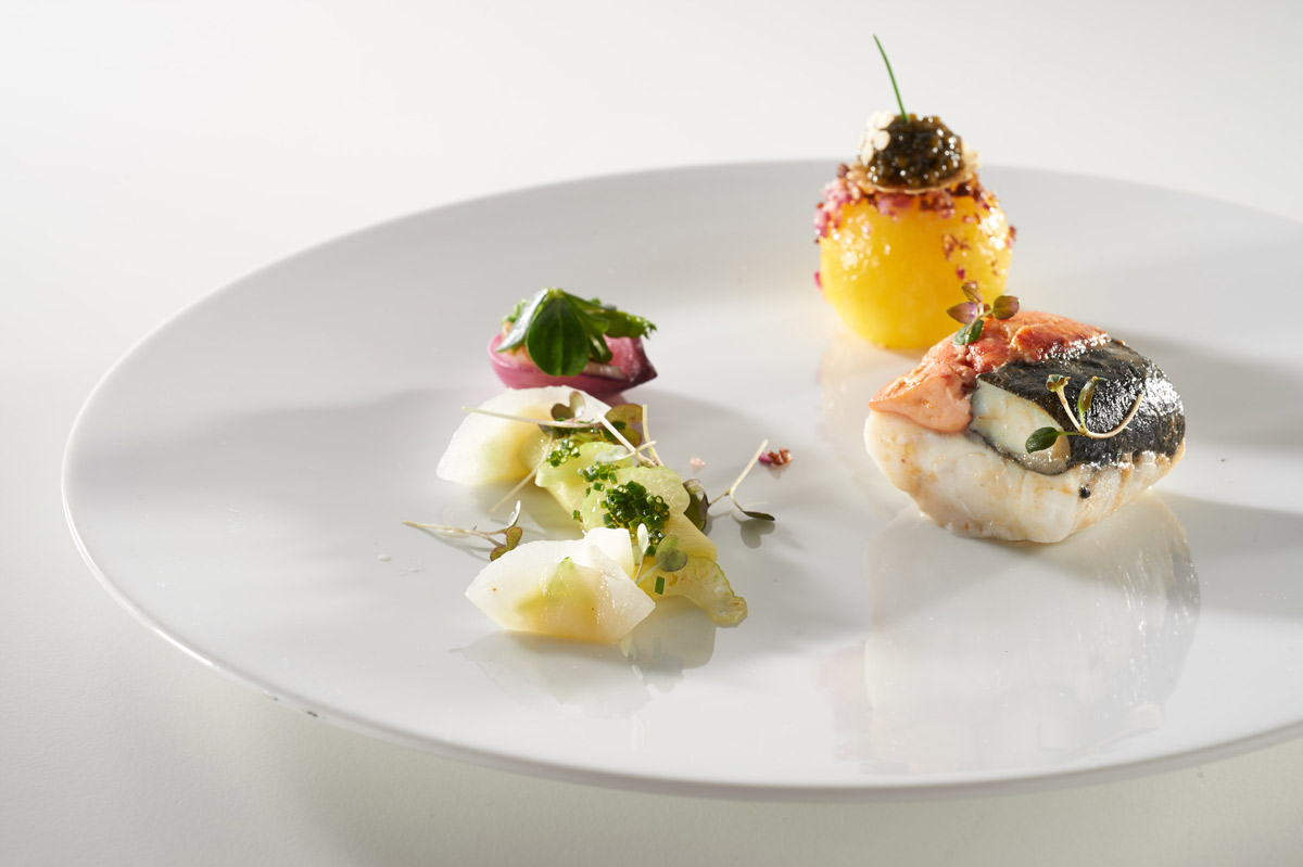 Danemark assiette poisson