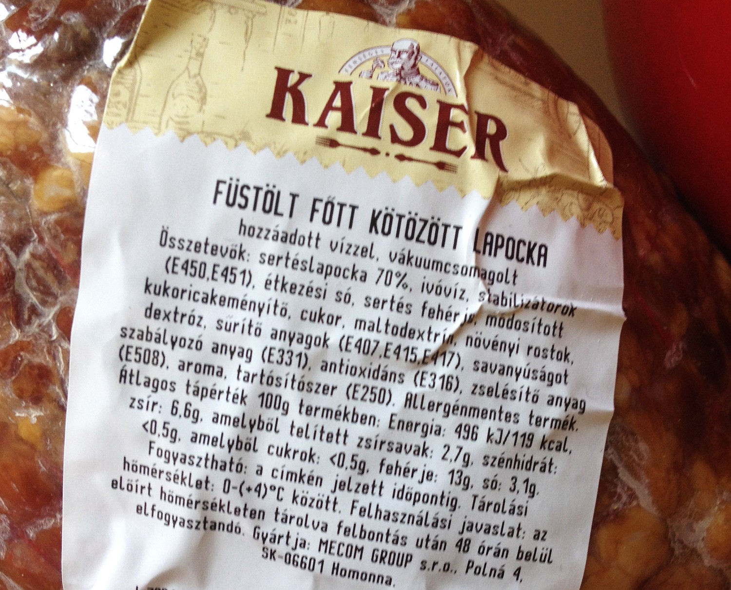 Kaiser cimke 8995