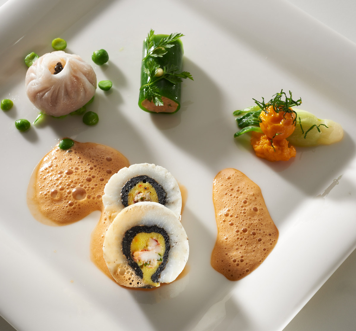 Chine assiette poisson