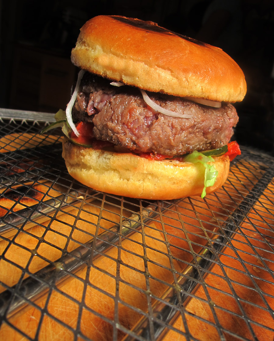 Hamburger hagyma paradicsom 6562