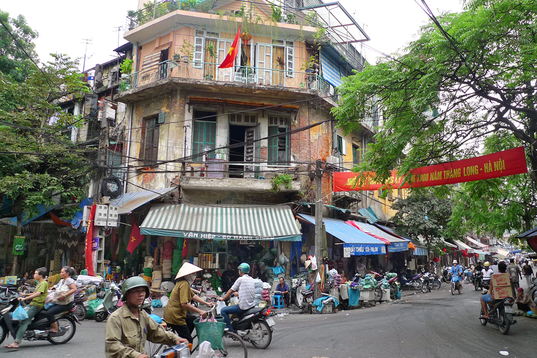 Hanoi street scene patrick smith