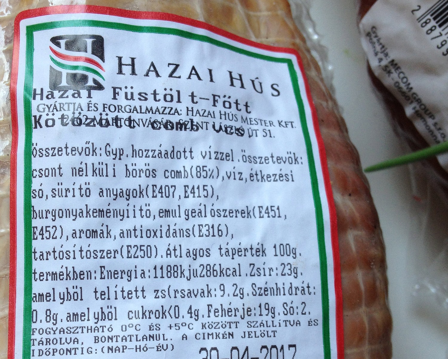 Hazai cimke 8993