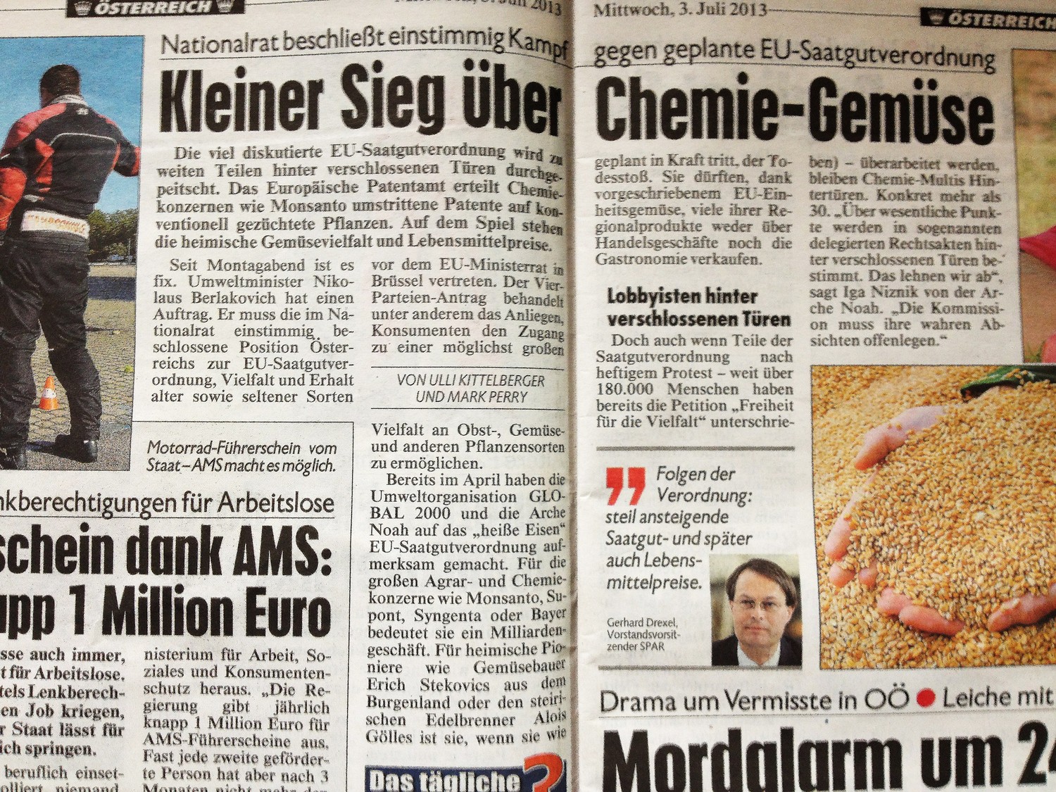 Trettl saatgutverordnung osztrak cikk 3925
