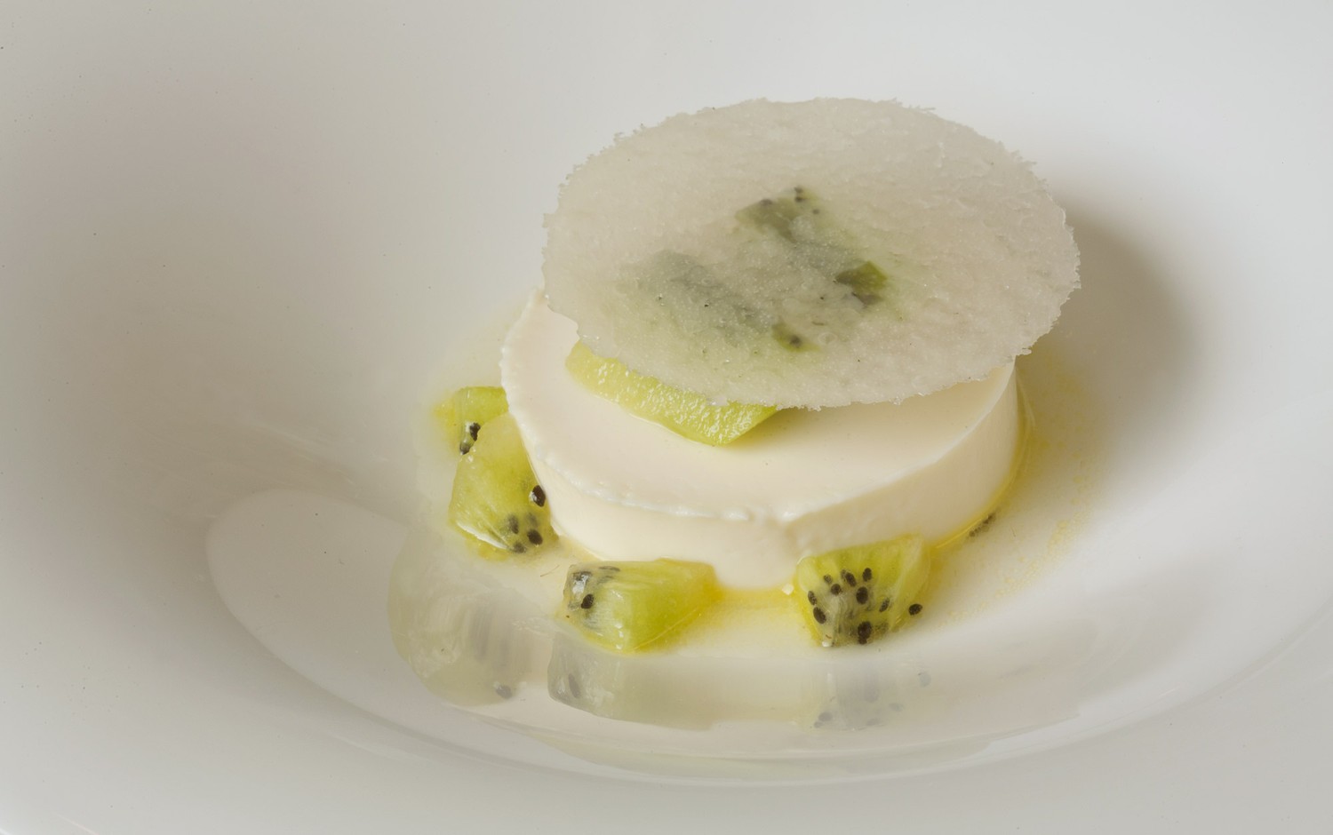 Panna cotta fehercsoki kave kivi 0227