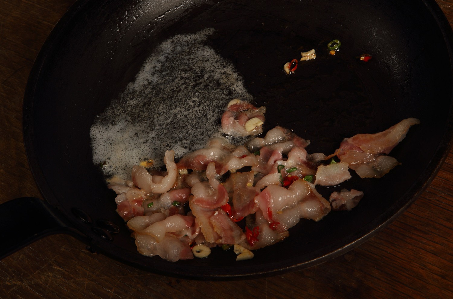 Udon bacon vajon futtat 4186