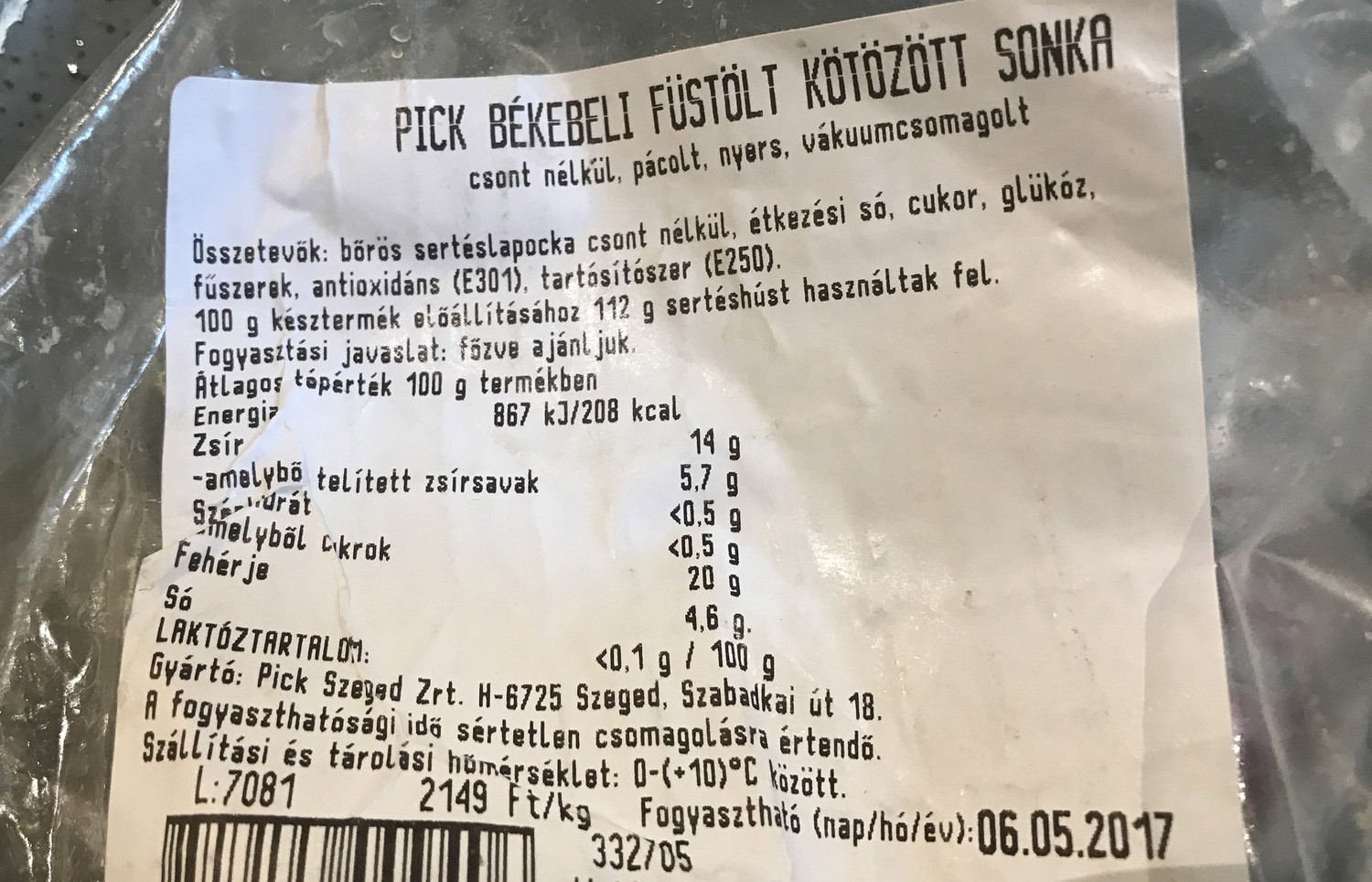 Pick b%c3%a9kebeli cimke 4074