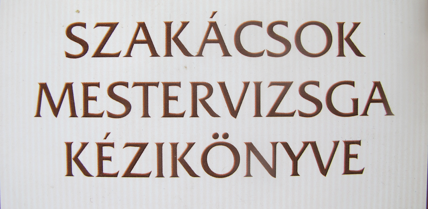 Mester kezikonyv 5658